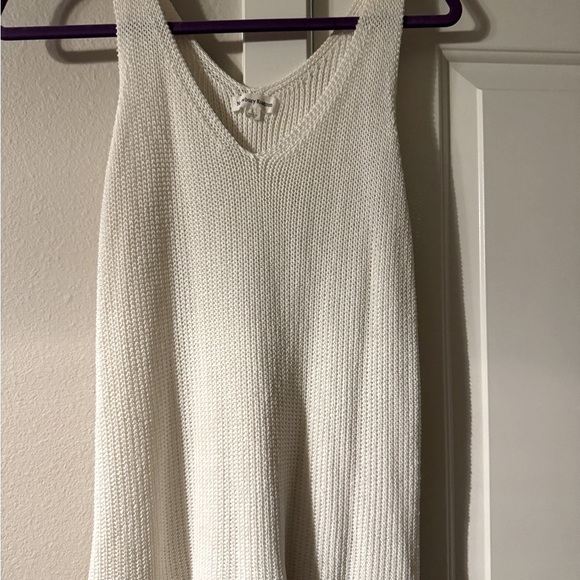 Newbury Kustom Cream Knit tank / sweater vest - Picture 5 of 9